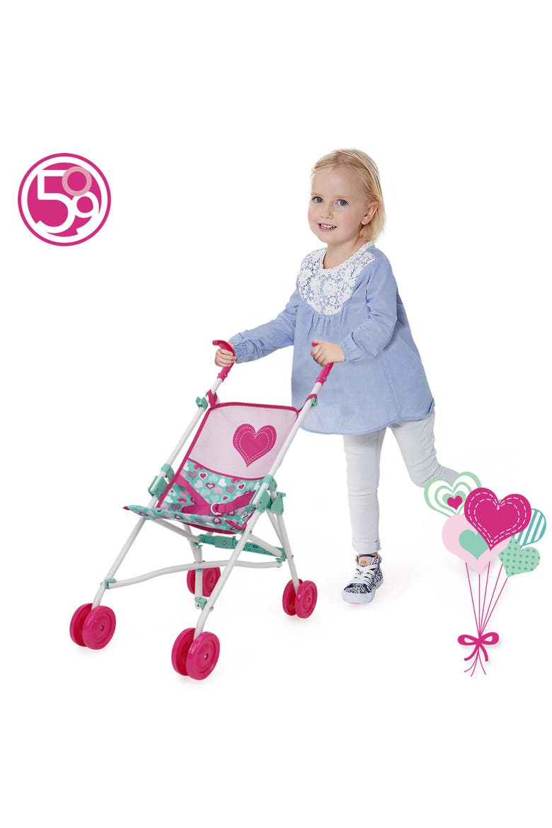 Bouncer Doll Heart Play Set, Alternate, color, Multicolored