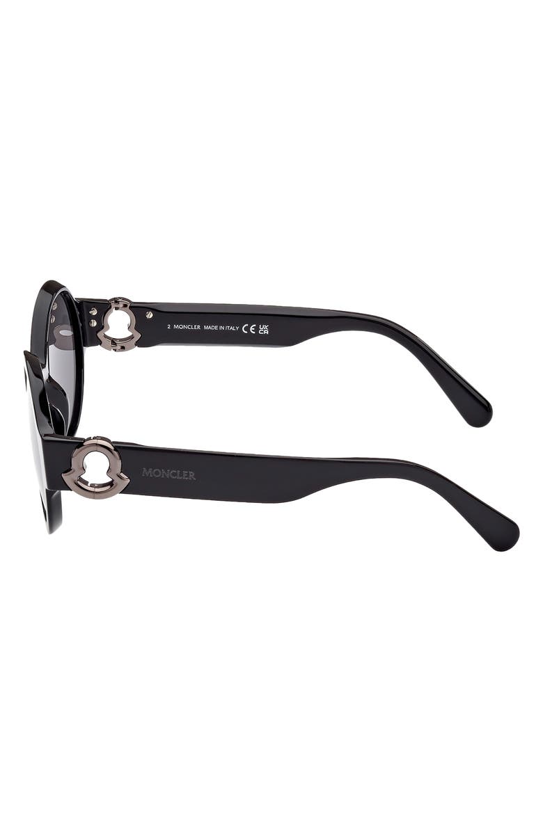 Moncler 51mm Round Sunglasses, Alternate, color,