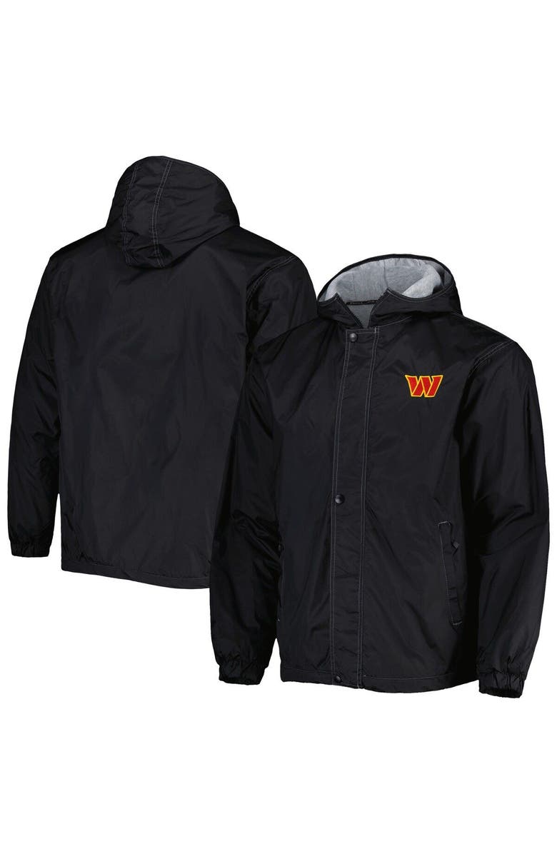 DUNBROOKE Men's Dunbrooke Black Washington Commanders Legacy Stadium Full-Zip Jacket, Alternate, color,