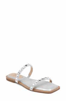 Jewel Badgley Mischka Honesty Slide Sandal