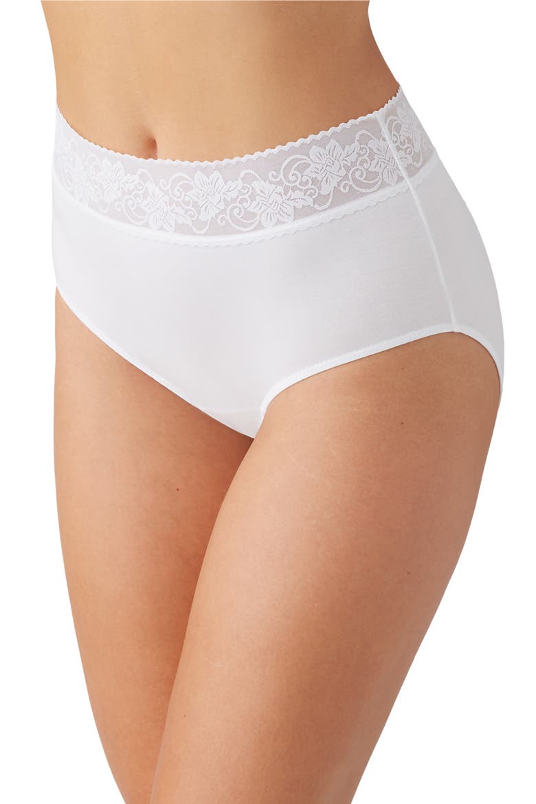 Comfort Touch Briefs, Alternate, color, WHITE