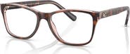 COACH 52mm Rectangle optical glasses