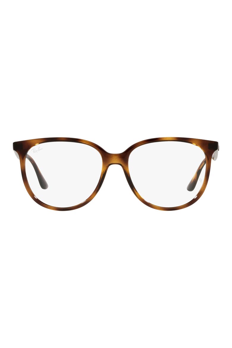 54mm Square Optical Glasses, Main, color, HAVANA