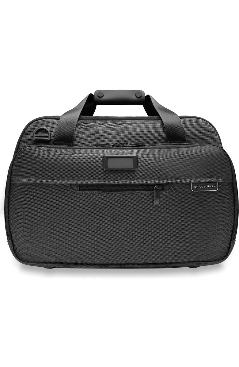 Briggs & Riley Baseline 17-Inch Expandable Cabin Bag, Main, color, Black