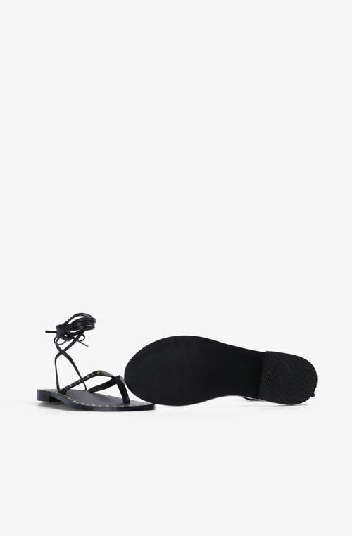 Scalpers Bari Studs Sandal In Black