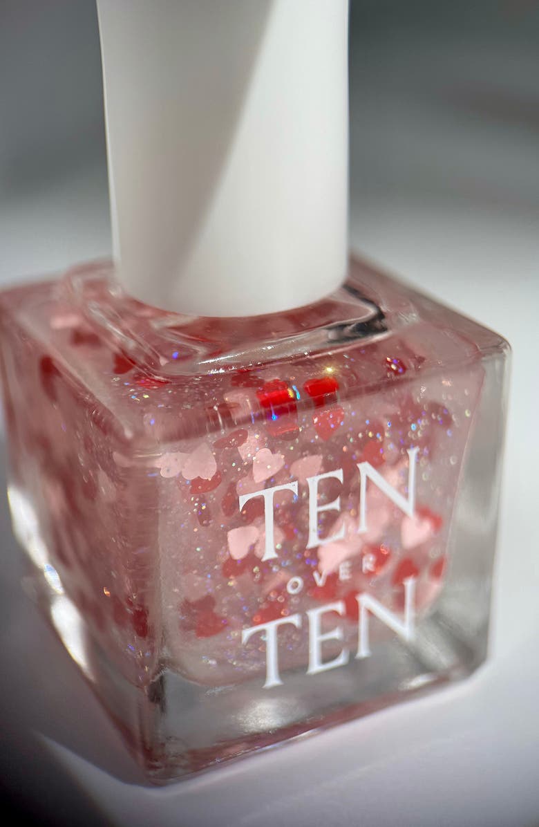 Tenoverten Hearts Nail Polish Toppers, Alternate, color, 