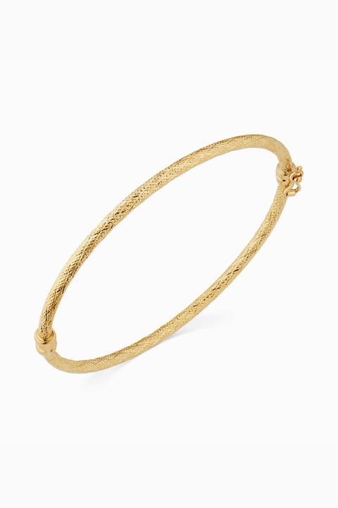 18K Yellow Gold Prestige Bangle