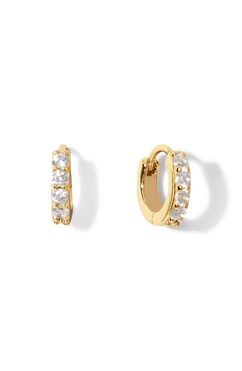 Ana Luisa Huggie Hoop Earrings - Suzanne, Main, color, 