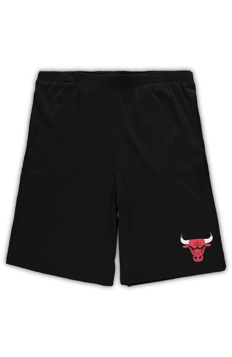 CONCEPTS SPORT Men's Concepts Sport Red/Black Chicago Bulls Big & Tall T-Shirt & Shorts Sleep Set, Alternate, color, Red