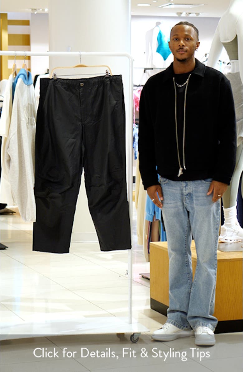 Tech Woven Flat Front Pants, sales video thumbnail