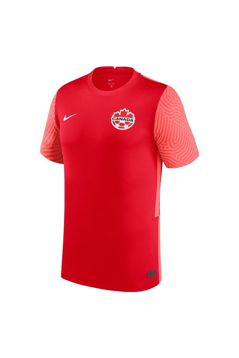 Youth Nike Red Canada Soccer Home Replica Jersey, Alternate, color, Red