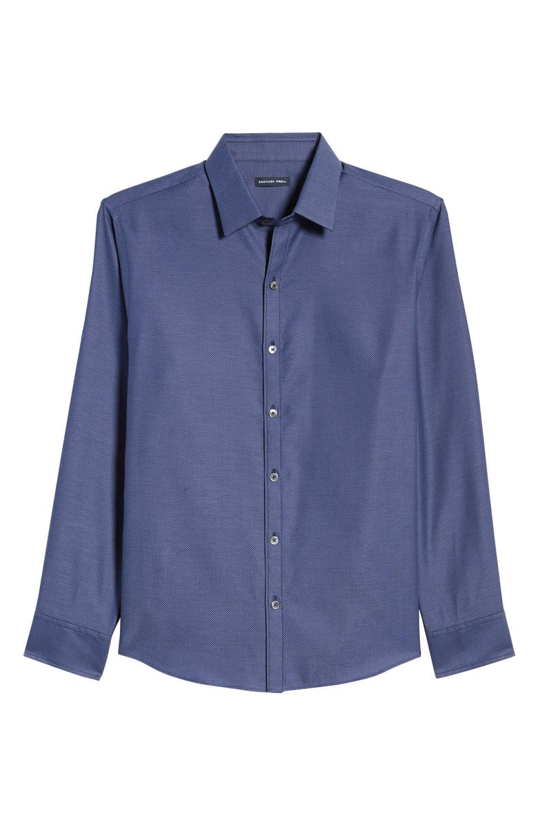 Zachary Prell Yager Micro Print Button-Up Shirt, Alternate, color, 