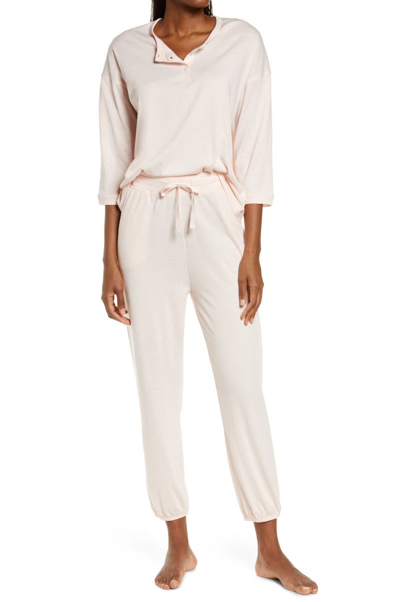Unwind Jogger Pajamas, Main, color, PINK