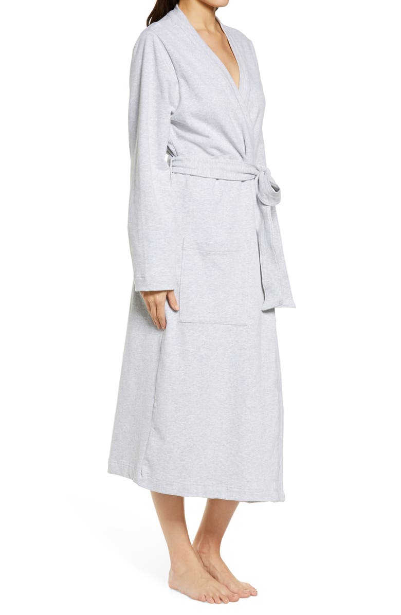 L.L.Bean Women's Ultrasoft French Terry Wrap Robe, Alternate, color,