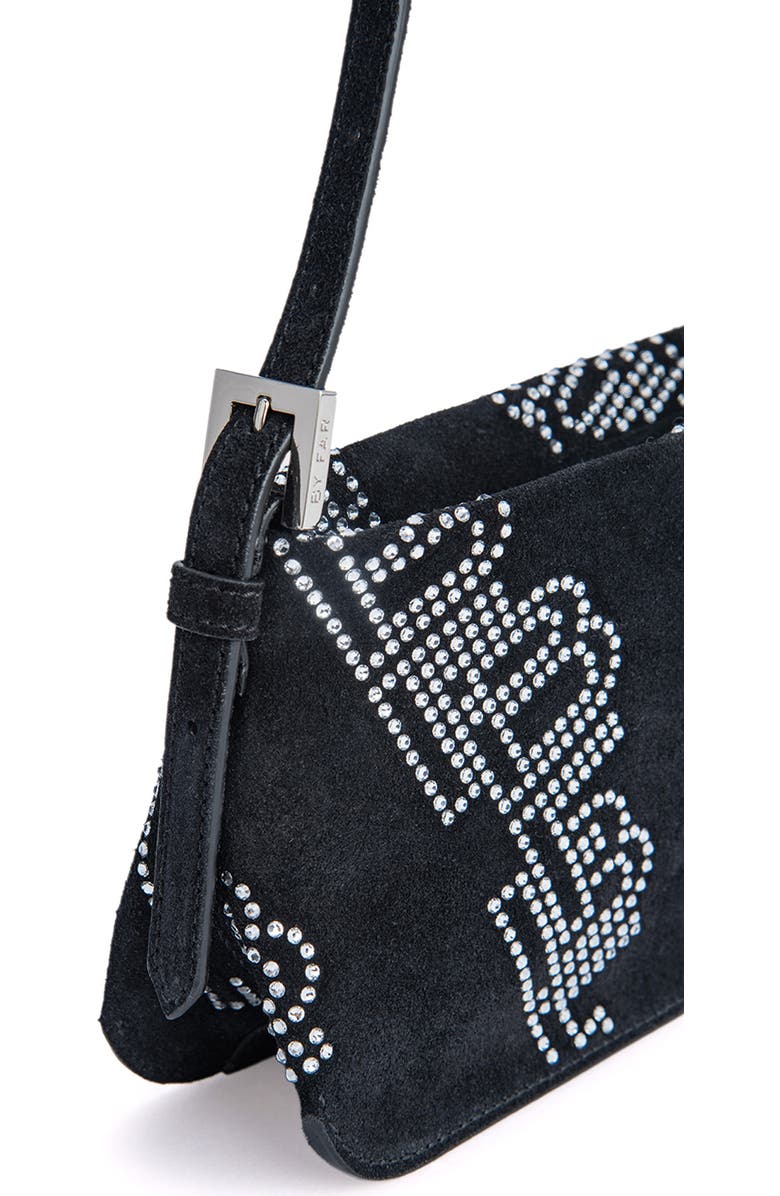 By Far Dulce Studded Leather Shoulder Bag, Alternate, color,