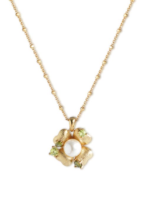 Garden Blossom Pendant Necklace
