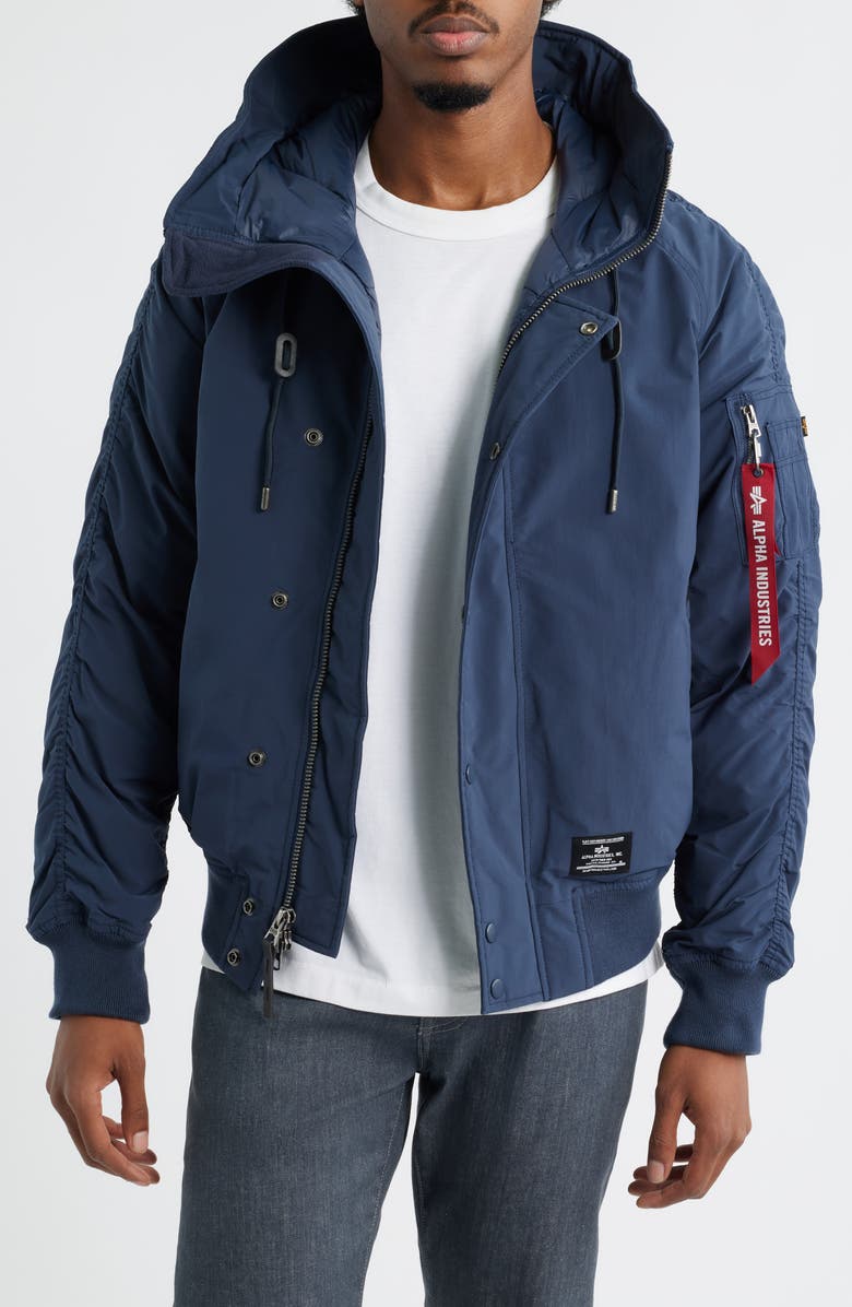 Alpha Industries N-2B Altitude Parka, Main, color, Replica Blue