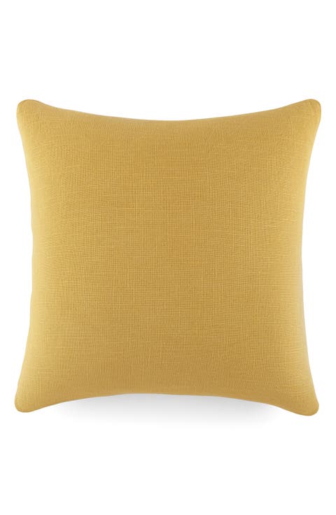 Stone Washed Cotton Throw Pillow