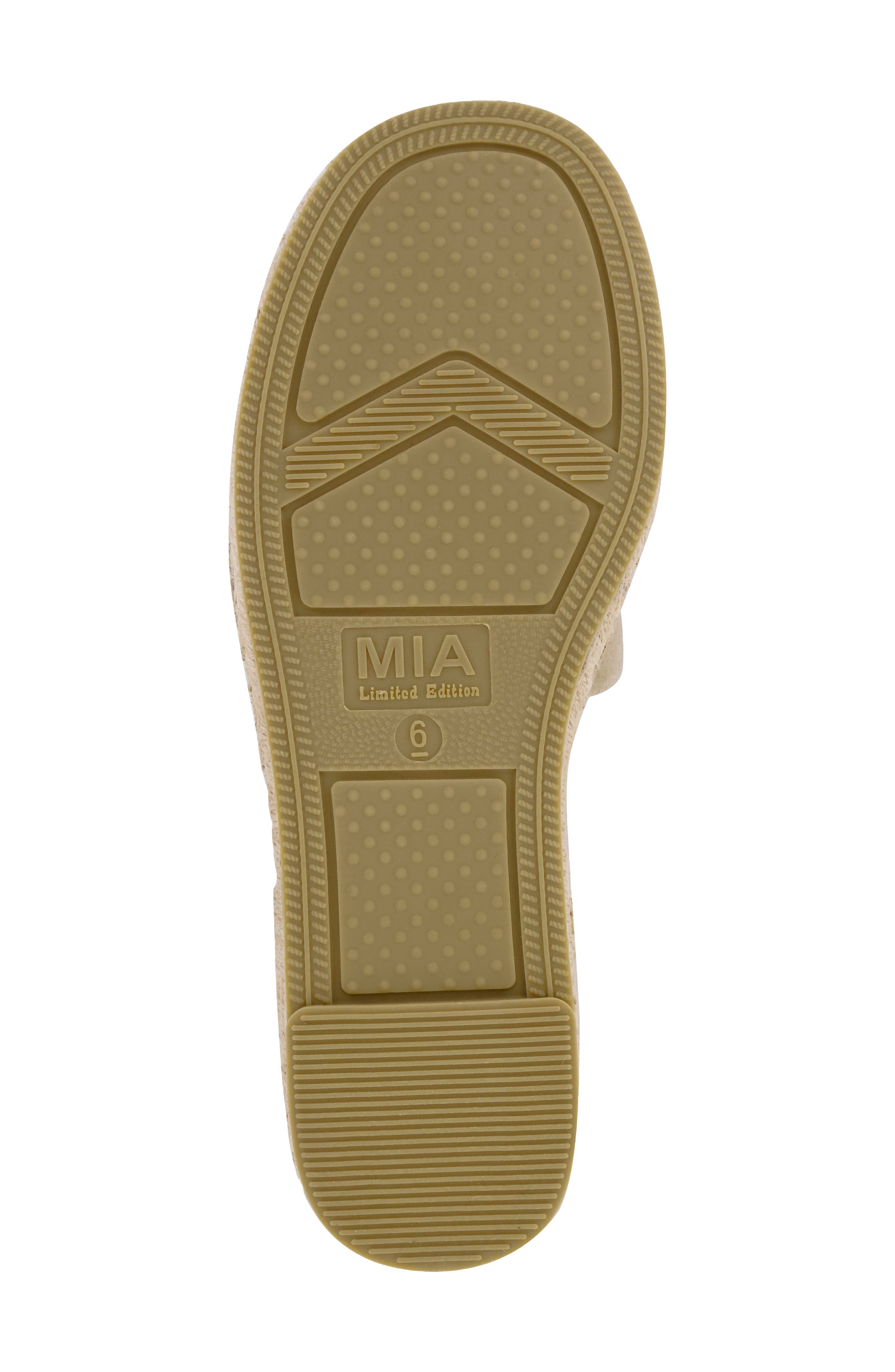 Noveli Espadrille Platform Slide Sandal, Alternate, color, COGNAC