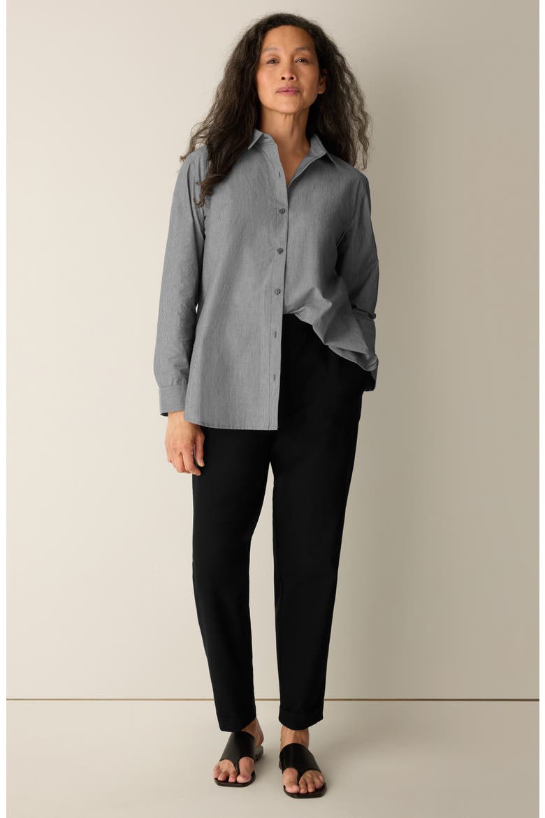 Tapered Ankle Pants, Alternate, color, BLACK