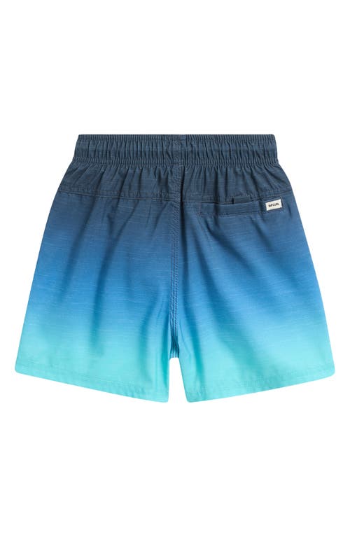 Rip Curl Kids' Fade Swim Trunks In Vintage Navy