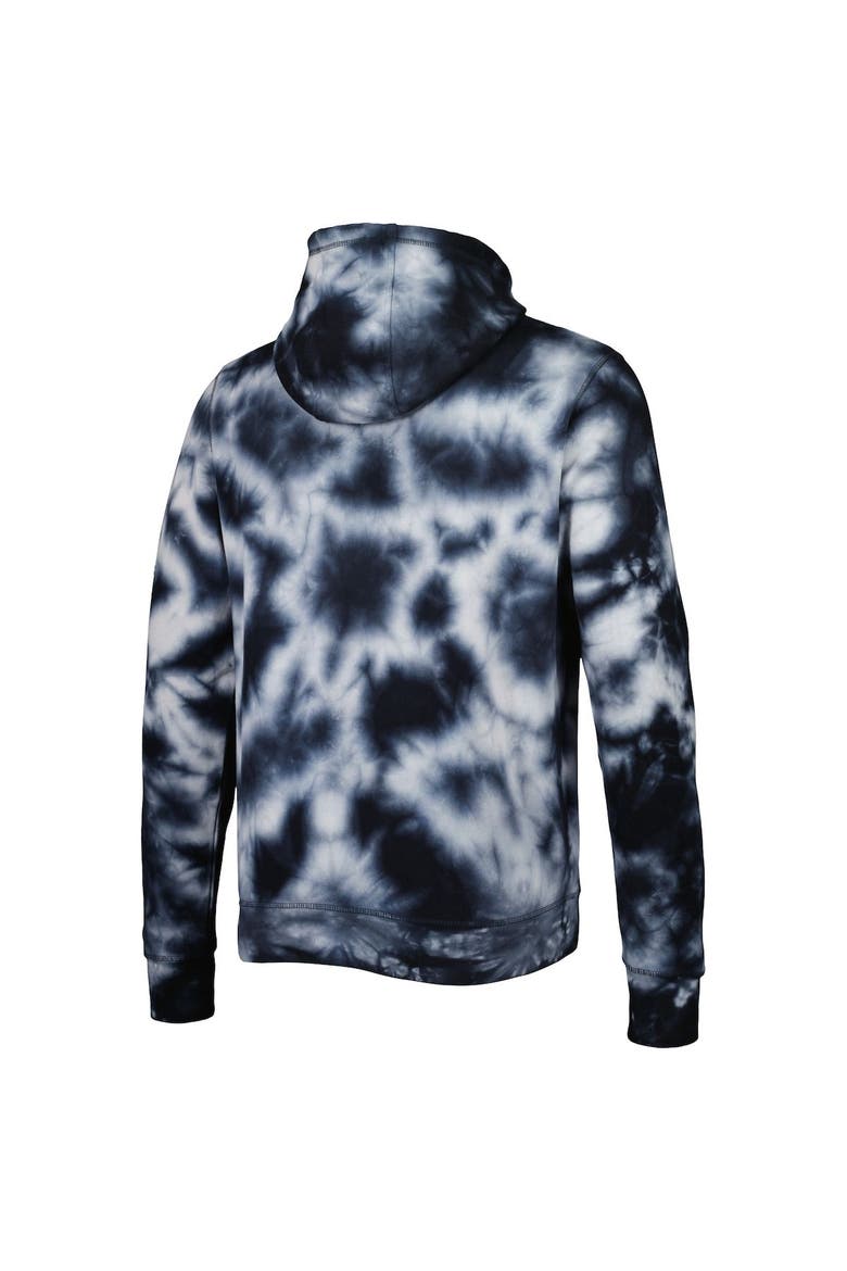 Men's New Era Black Washington Commanders Team Tie-Dye Pullover Hoodie, Alternate, color, Black
