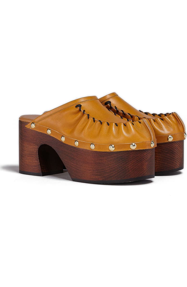 Marni Sabot Studded Platform Clog, Main, color,