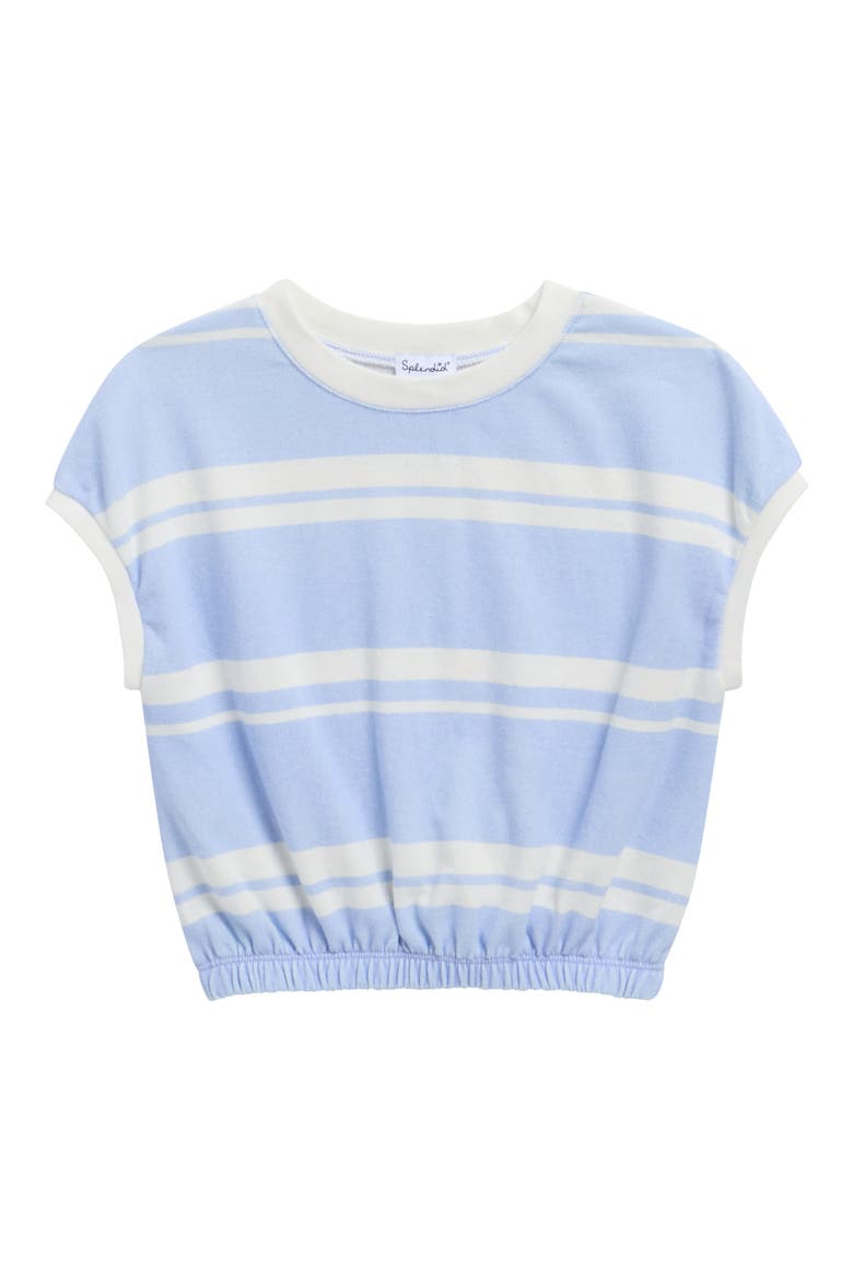 Kids' Zuma Beach T-Shirt, Main, color, WHITE/ CHICORY