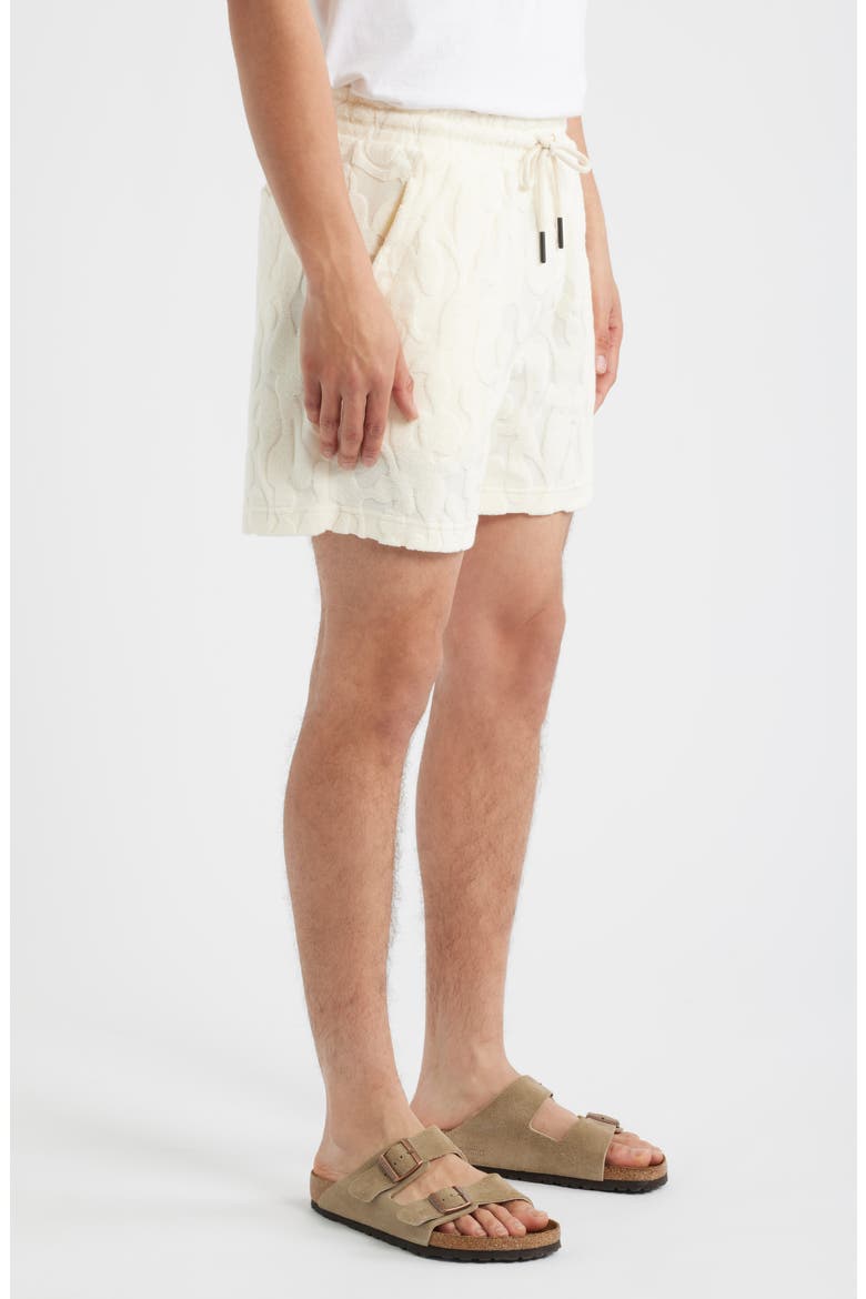 Terry Textured Terry Shorts, Alternate, color, SUMMIT