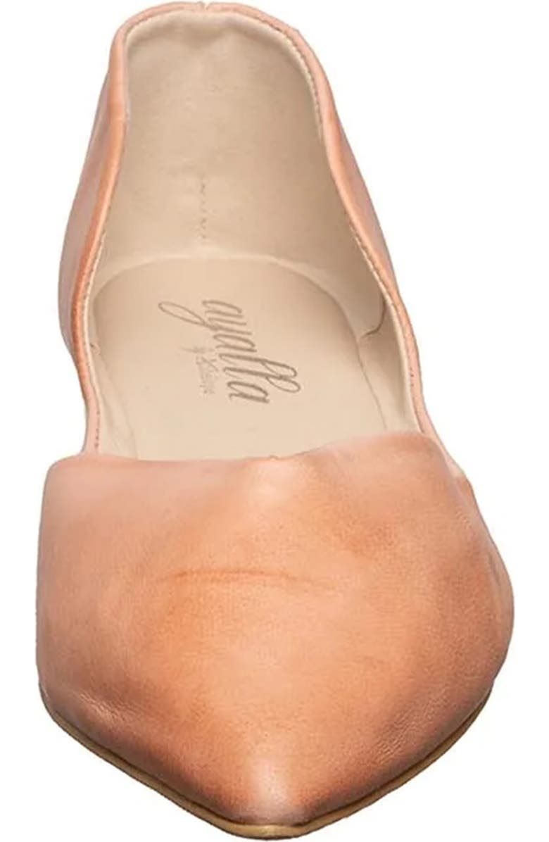 ANTELOPE Thea Pointed Toe Flat, Alternate, color, Blush