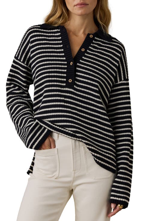 Miramar Linen & Organic Cotton Polo Sweater