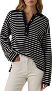 Faherty Miramar Linen & Organic Cotton Polo Sweater