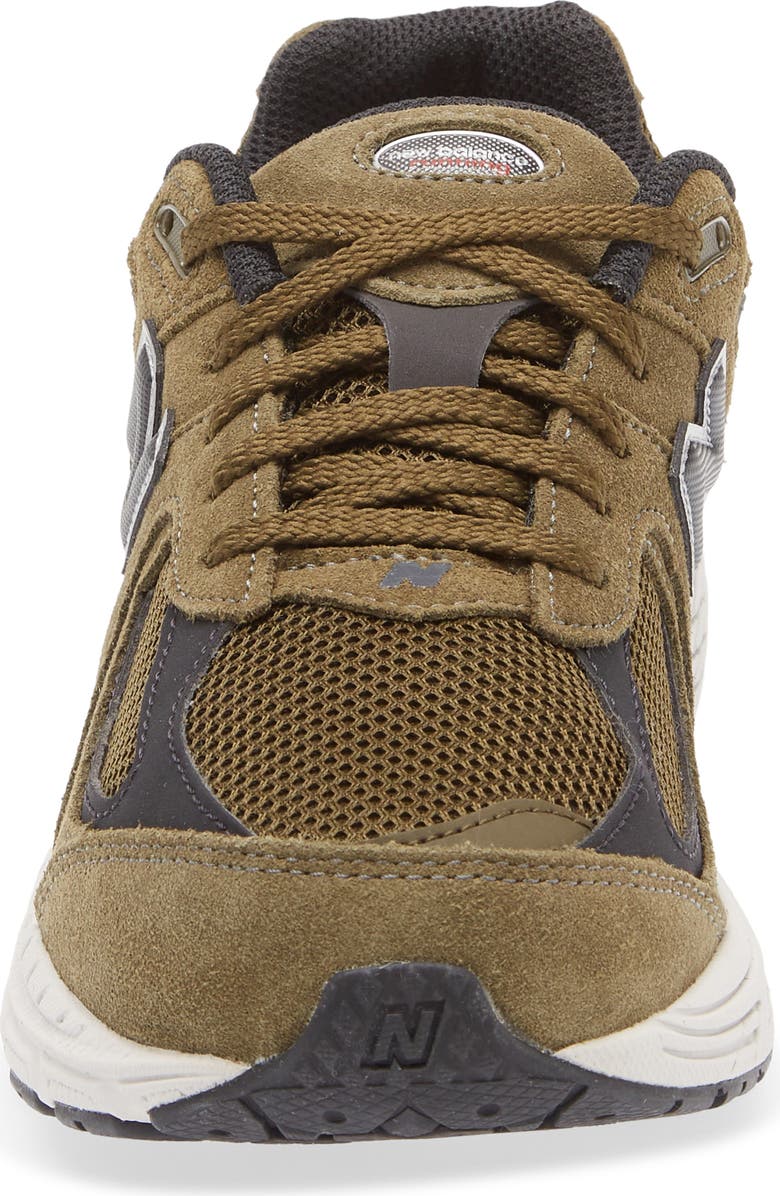 New Balance Kids' 2002R Sneaker, Alternate, color, Woodland/ Black