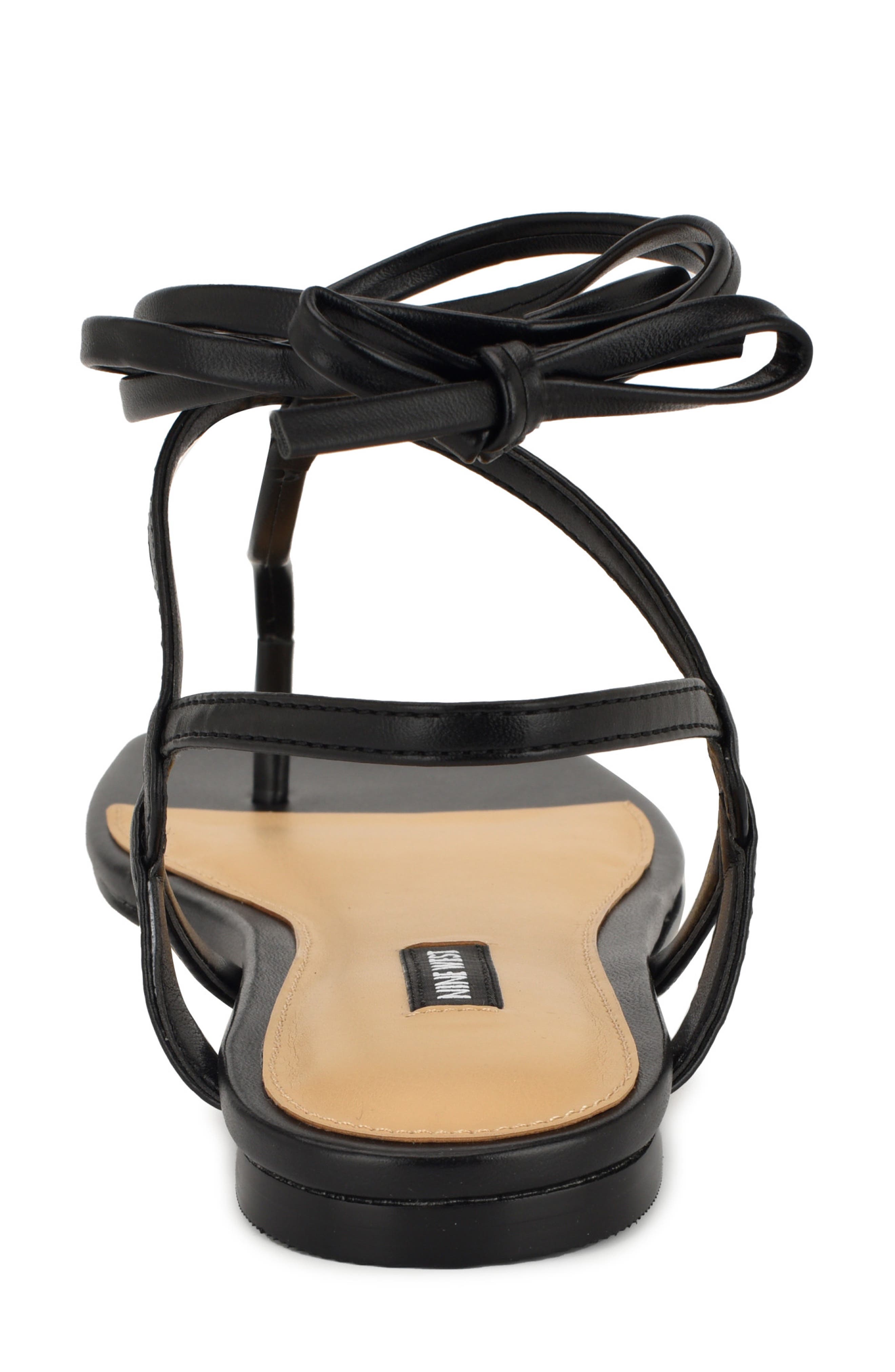 Nine West Norta Ankle Wrap Sandal, Alternate, color, 