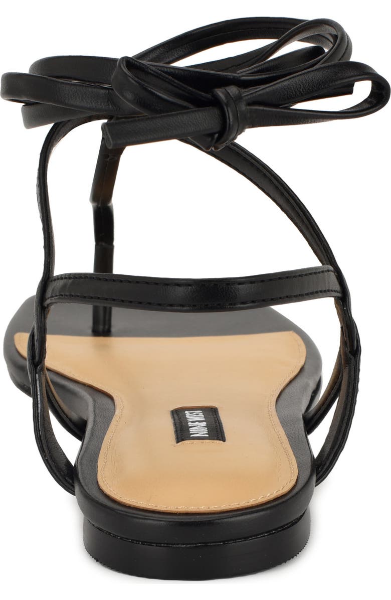 Nine West Norta Ankle Wrap Sandal, Alternate, color,