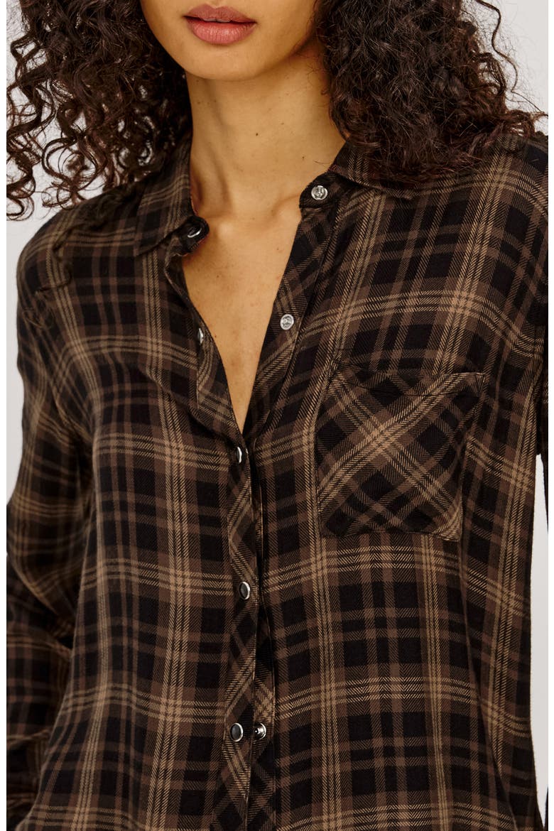Hunter Shirt, Alternate, color, ALMOND BLACK