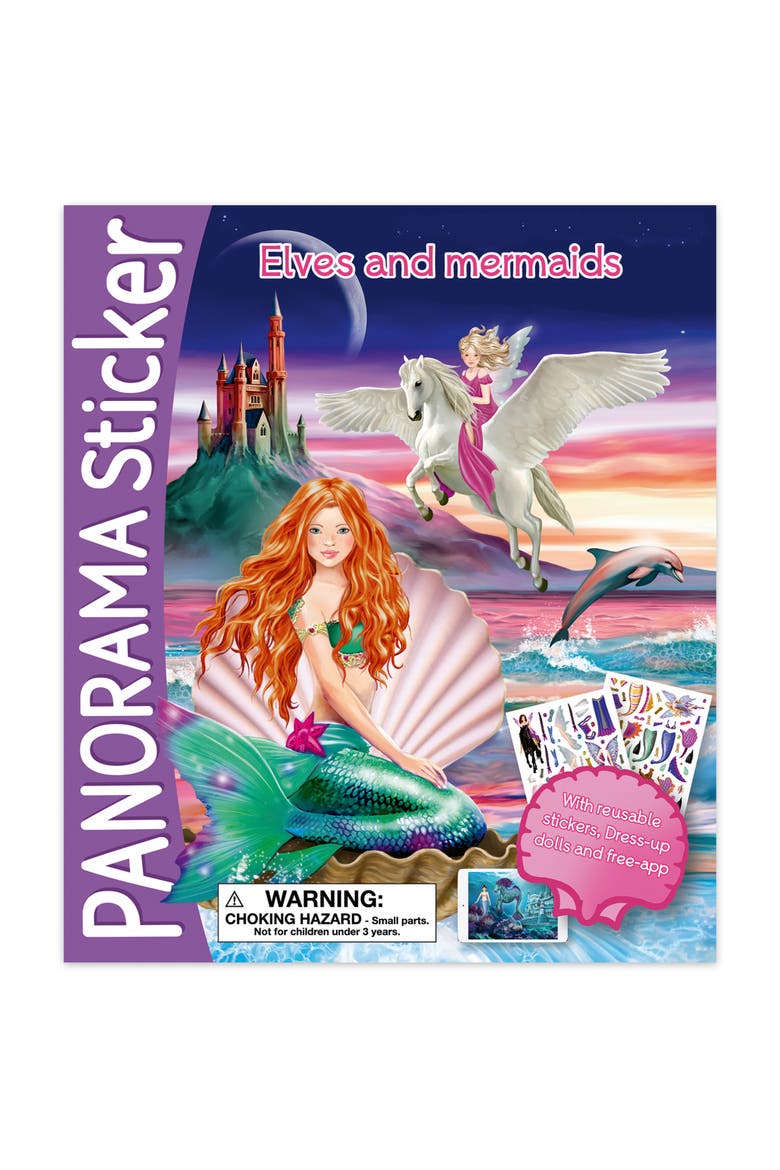 Panorama Sticker Book, Main, color, Multicolored
