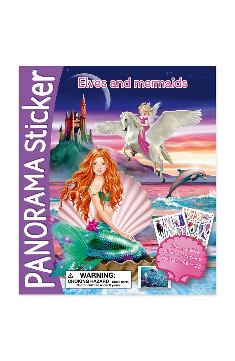 book 'n' app pApplishing house Panorama Sticker Book, Main, color, Multicolored