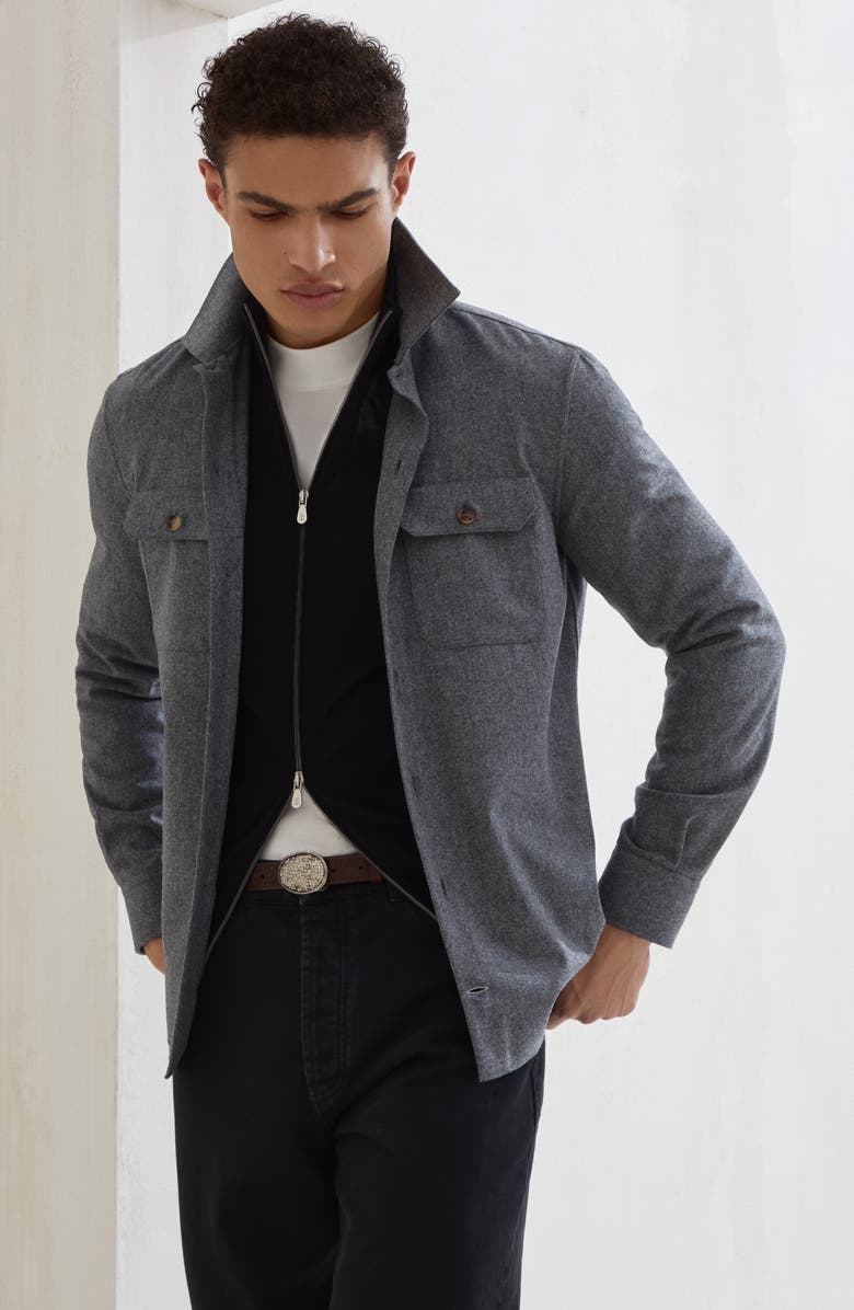 Brunello Cucinelli Lightweight cardigan, Alternate, color, Black