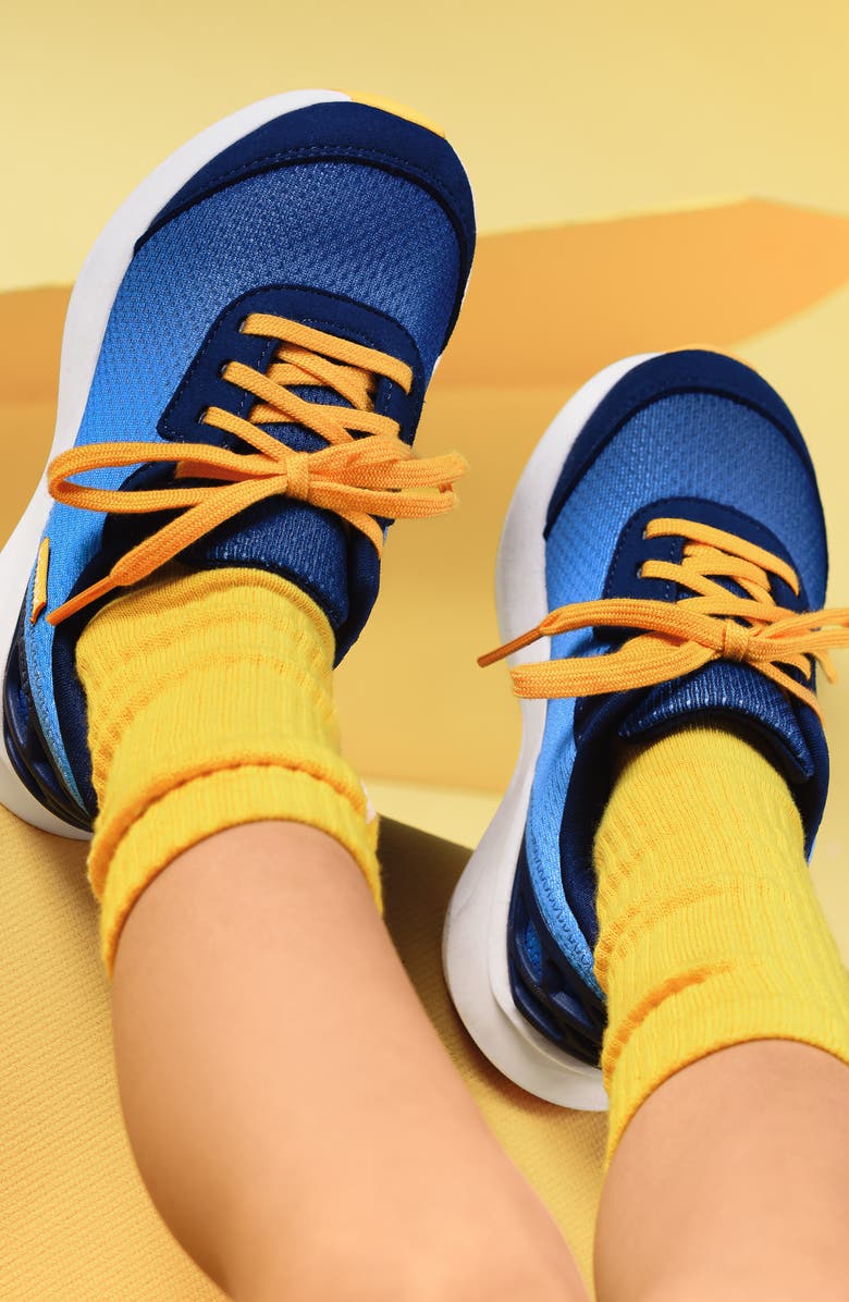 Kizik Kids' Athens 2 Hands-Free Sneaker, Alternate, color, Super Sonic/ Naval Academy
