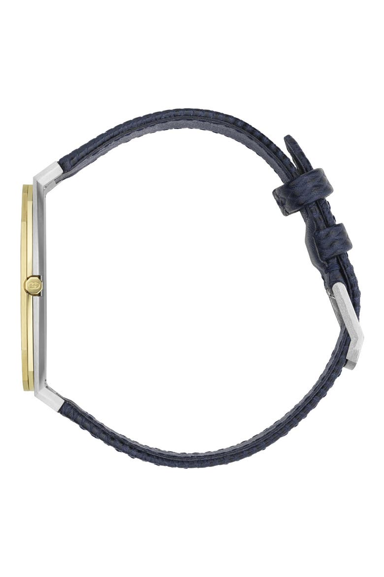 25H Leather Strap Watch Watch, 38mm, Alternate, color, NO COLOR
