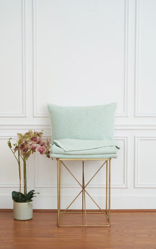 Elisabeth York Chander Sea Glass Cotton Euro Pillow Sham In Blue