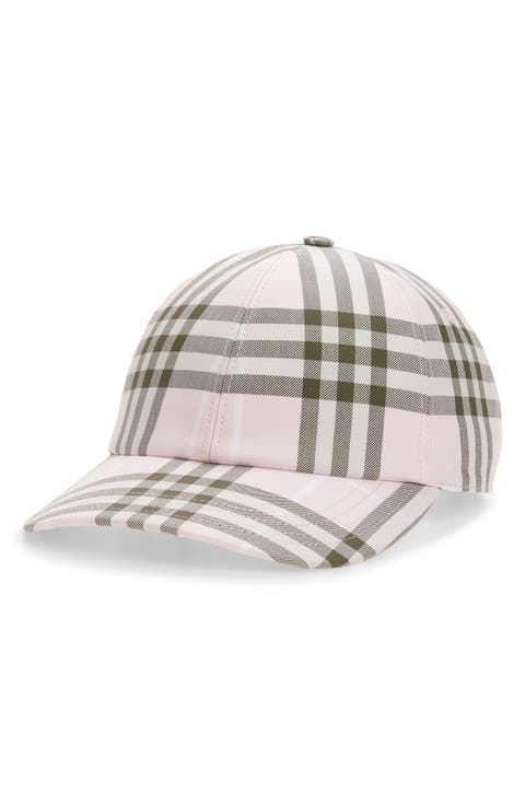 Classic Check Baseball Cap