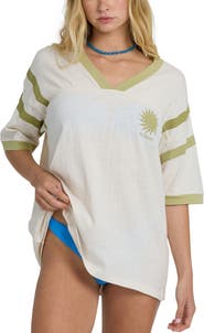 Billabong Team Beach Cotton Football T-Shirt