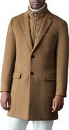Mackage Skai-SLB Virgin Wool Coat with Removable Down Bib