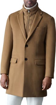 Mackage Skai-SLB Virgin Wool Coat with Removable Down Bib