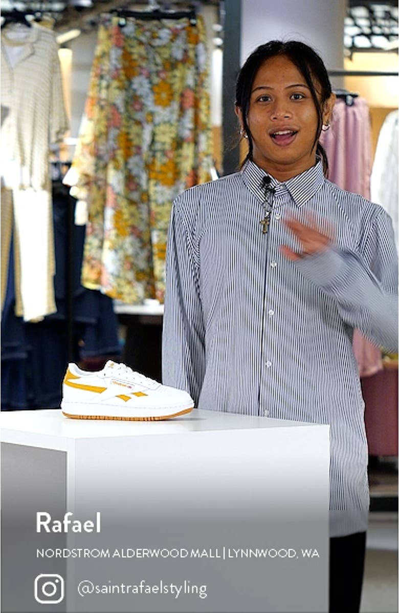 Club C Double Platform Sneaker, sales video thumbnail