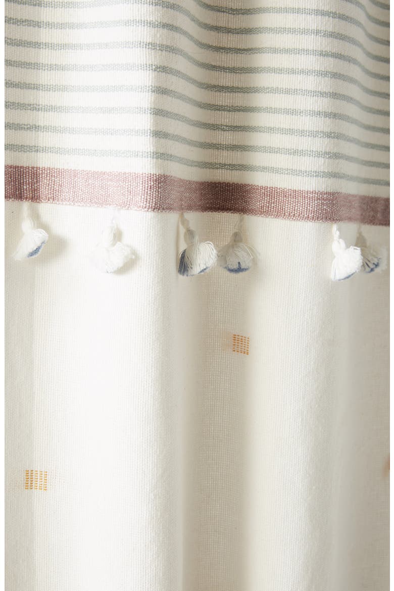 Anthropologie Rayas Shower Curtain, Alternate, color, BLUE