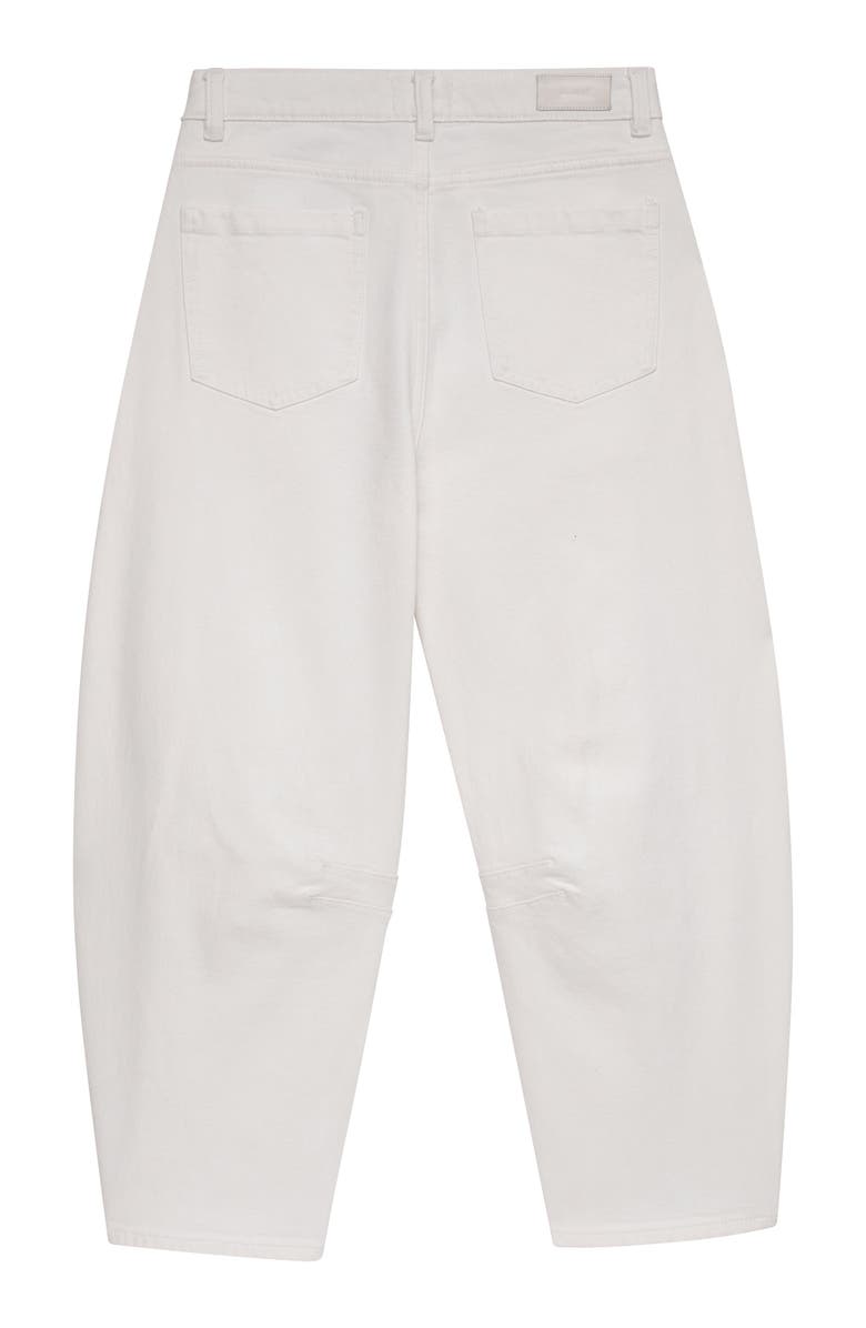 DL1961 Kenzy Barrel Jeans, Alternate, color, White