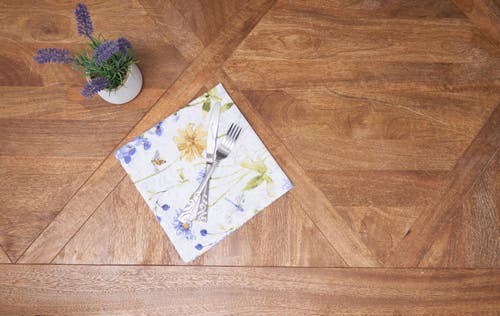 C & F Home C&f Home Lovely Blues Cotton Cloth Napkins Set Of 6 In Blue